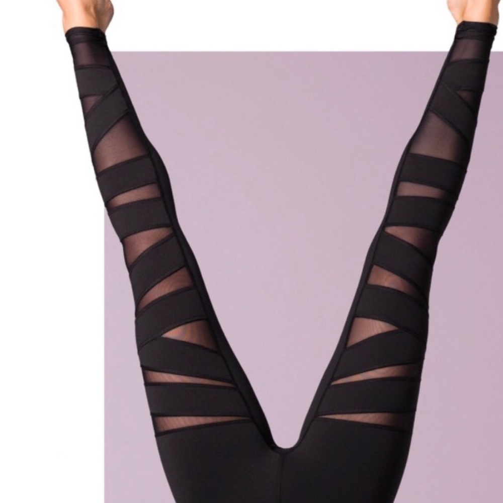 Lululemon Tech Mesh Luon Wunder Under Leggings 4